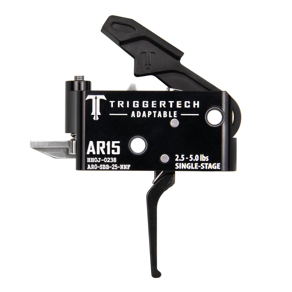 AR15 - Single-Stage Adaptable Black Straight Flat